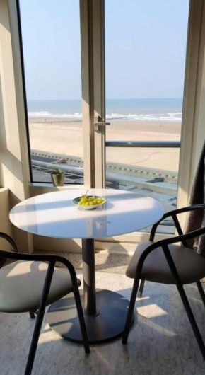 Comfortable apartment with sea view in Westende - 45 m²